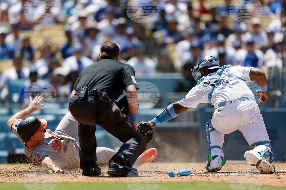 Orioles Dodgers Baseball