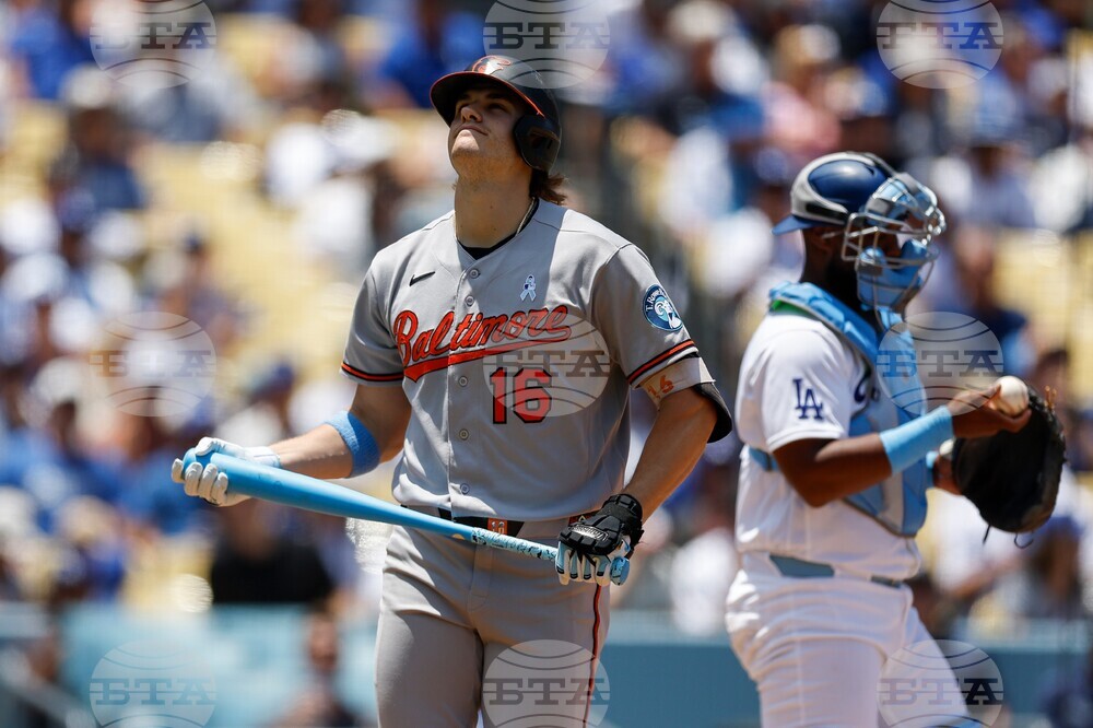 Orioles Dodgers Baseball