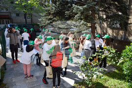 Национален пресклуб на БТА в Благоевград - ЮЗДП - залесяване