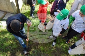 Национален пресклуб на БТА в Благоевград - ЮЗДП - залесяване