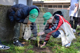 Национален пресклуб на БТА в Благоевград - ЮЗДП - залесяване