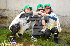 Национален пресклуб на БТА в Благоевград - ЮЗДП - залесяване