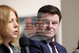 Софийска градска художествена галерия - пресконференция - Робърт Диксън