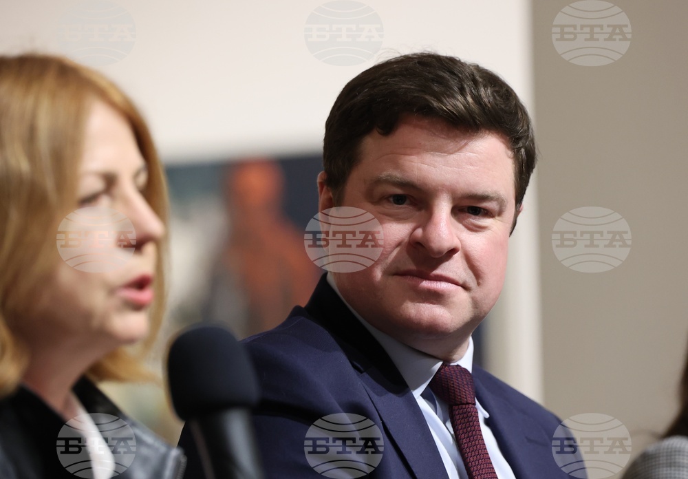 Софийска градска художествена галерия - пресконференция - Робърт Диксън
