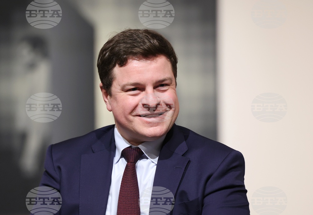 Софийска градска художествена галерия - пресконференция - Робърт Диксън