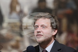 Софийската градска художествена галерия - пресконференция - Джеймс Ръдърфорд