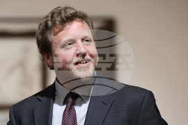 Софийската градска художествена галерия - пресконференция - Джеймс Ръдърфорд