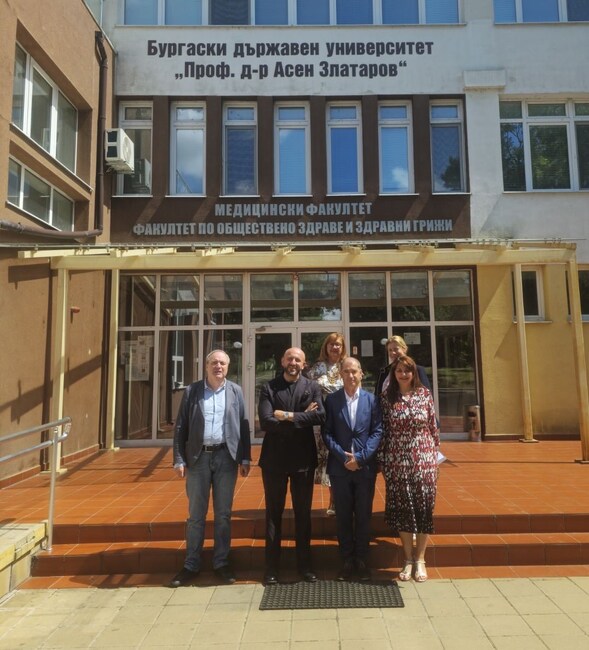 БДУ продължава партньорството с ASOMI College of Sciences с разговори за двойни дипломи и съвместни програми