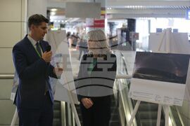 Летище София - изложба - откриване