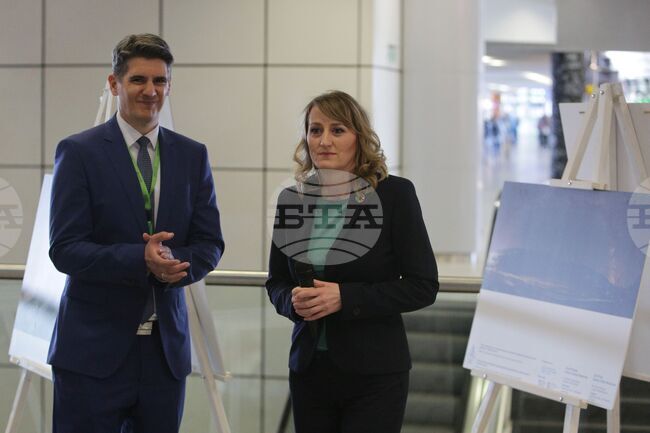 Летище София - изложба - откриване