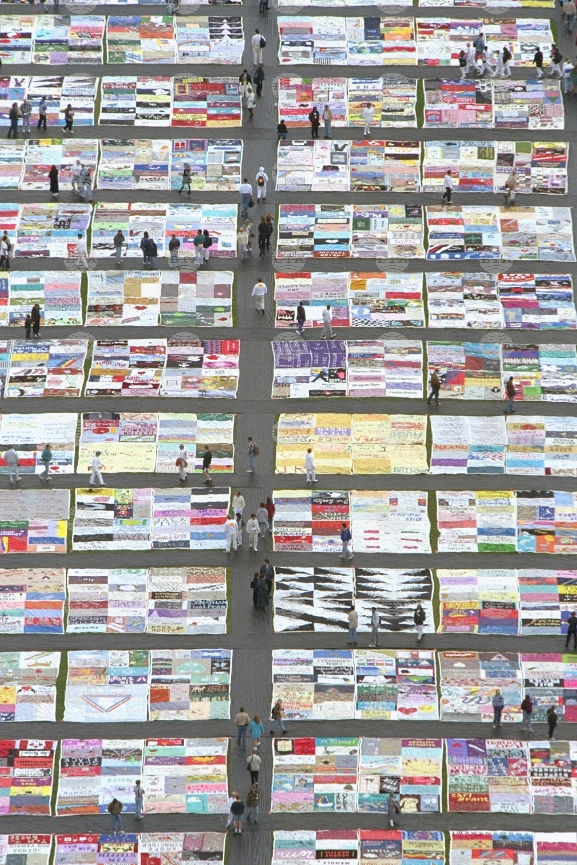 American Objects AIDS Quilt