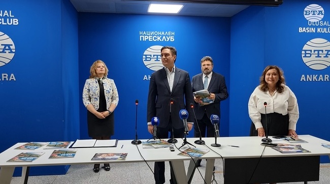 Българо-турското приятелство има огромна визия, заяви посланик Ангел Чолаков на представянето на турския превод на каталога „БГ СПА - Здраве чрез вода“ в Анкара
