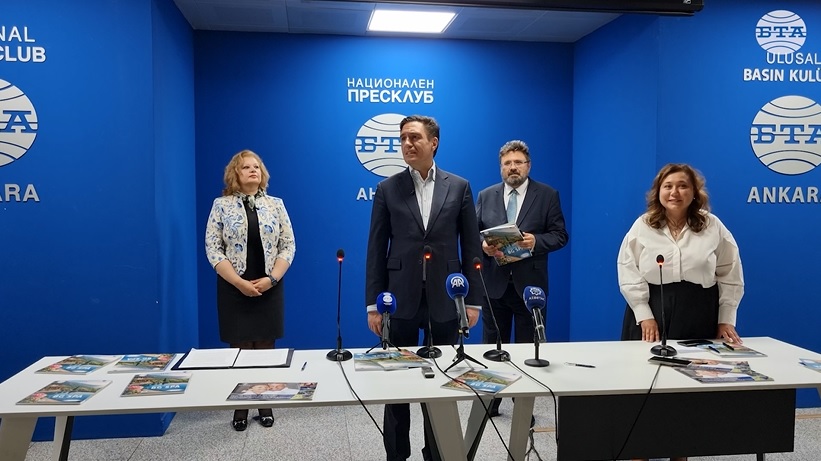 Българо-турското приятелство има огромна визия, заяви посланик Ангел Чолаков на представянето на турския превод на каталога „БГ СПА - Здраве чрез вода“ в Анкара