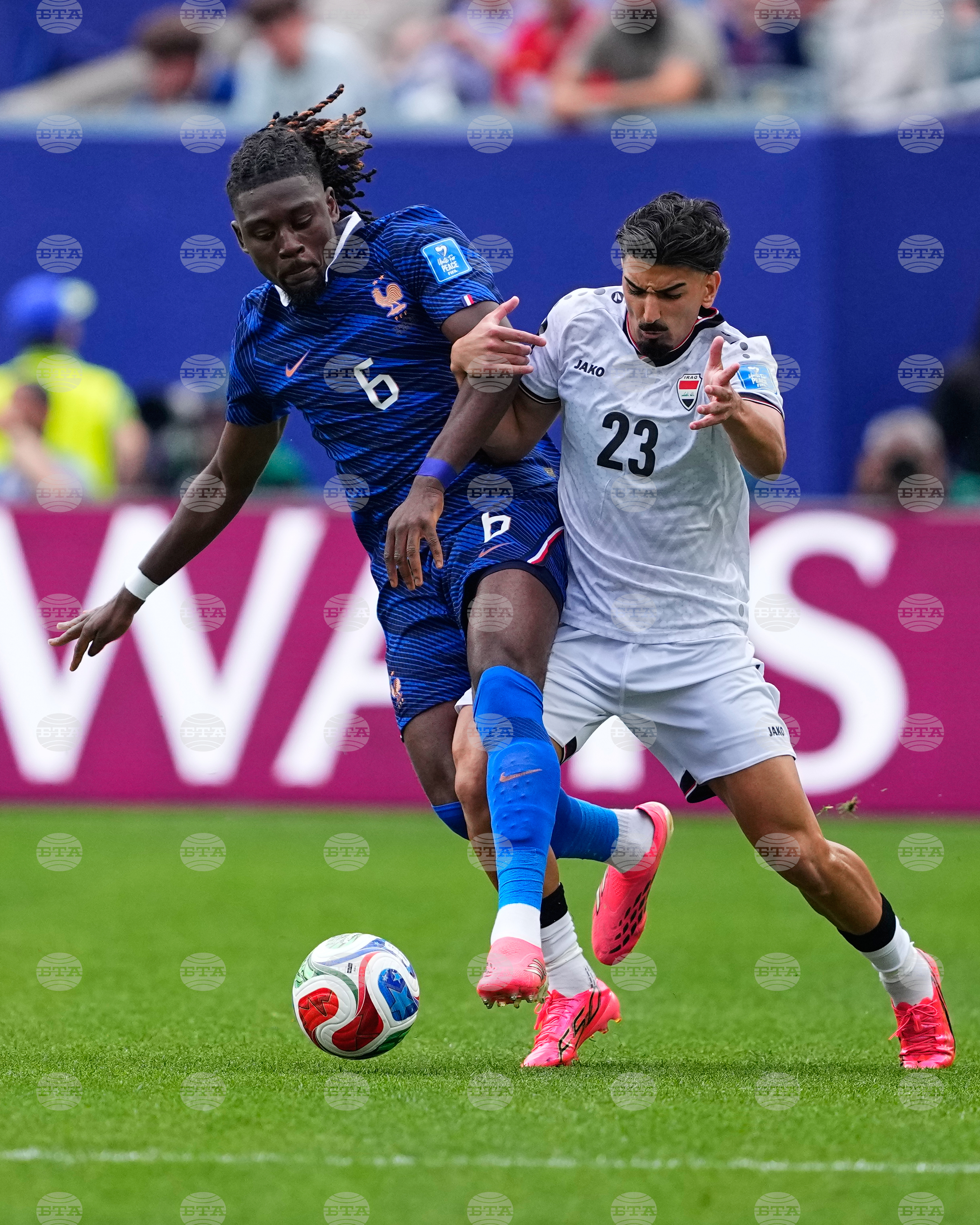 Iraq France WCup Soccer