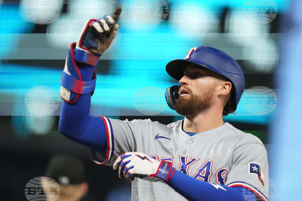 Rangers Marlins Baseball
