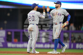 Rangers Marlins Baseball