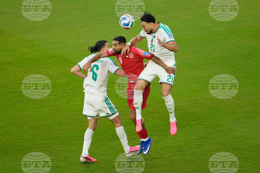 Algeria Jordan WCup Soccer