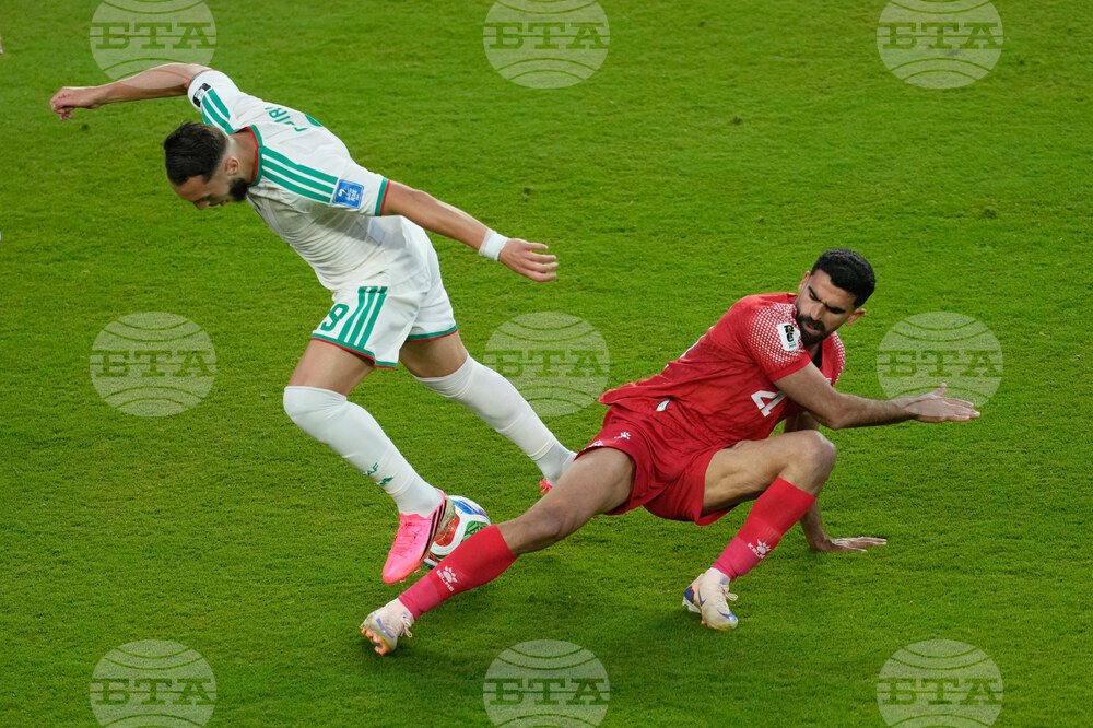 Algeria Jordan WCup Soccer
