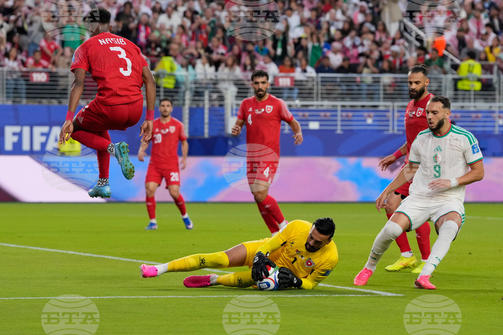 Algeria Jordan WCup Soccer