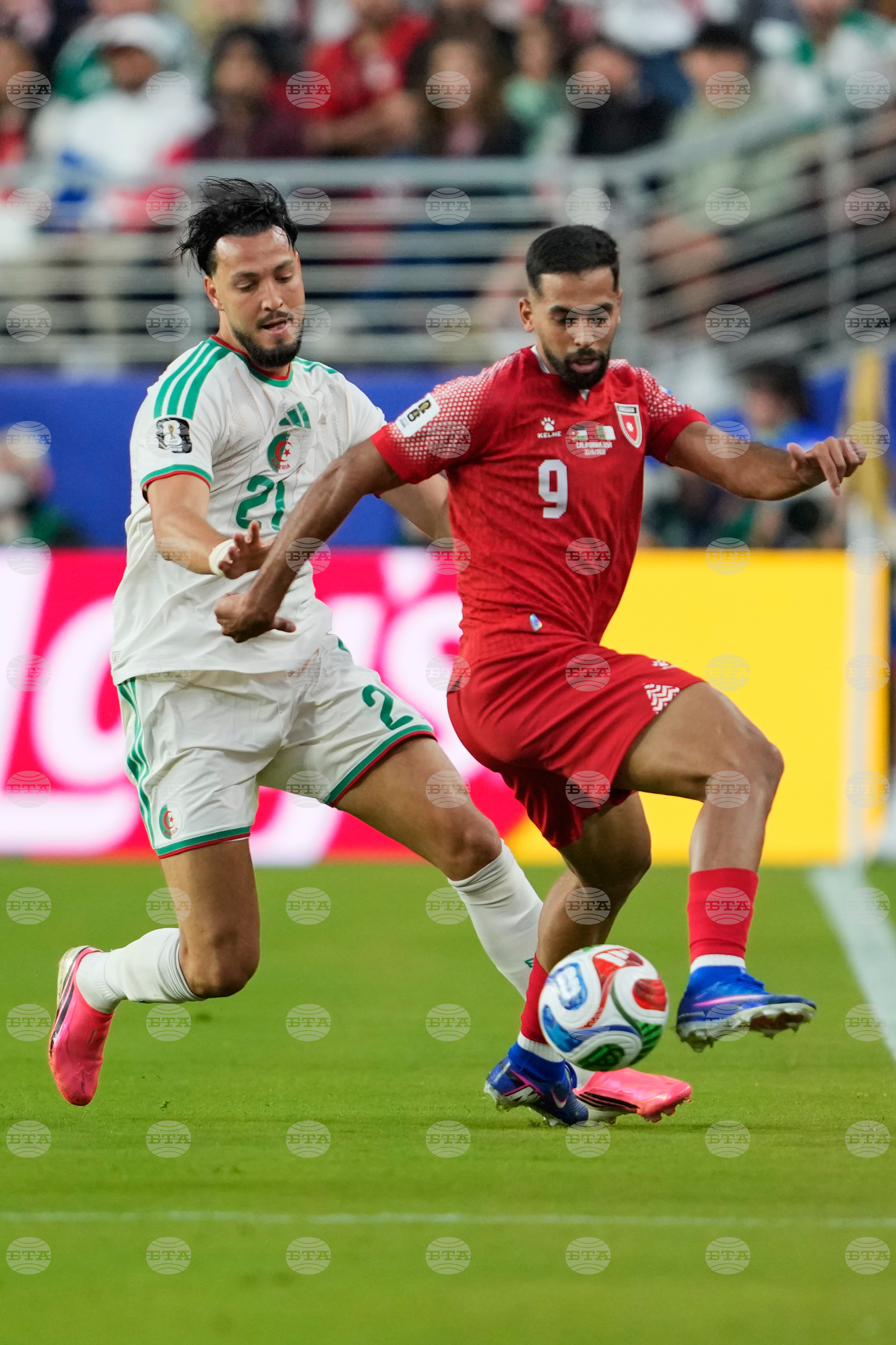 Algeria Jordan WCup Soccer