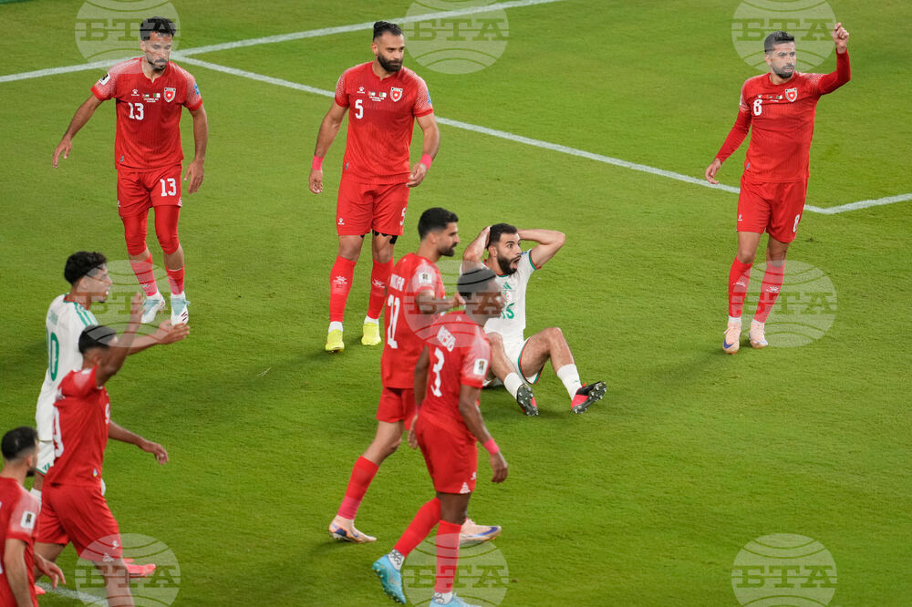 Algeria Jordan WCup Soccer