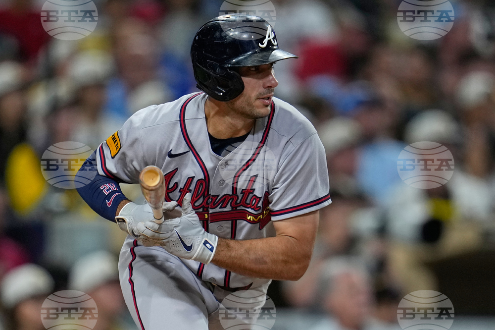Braves Padres Baseball