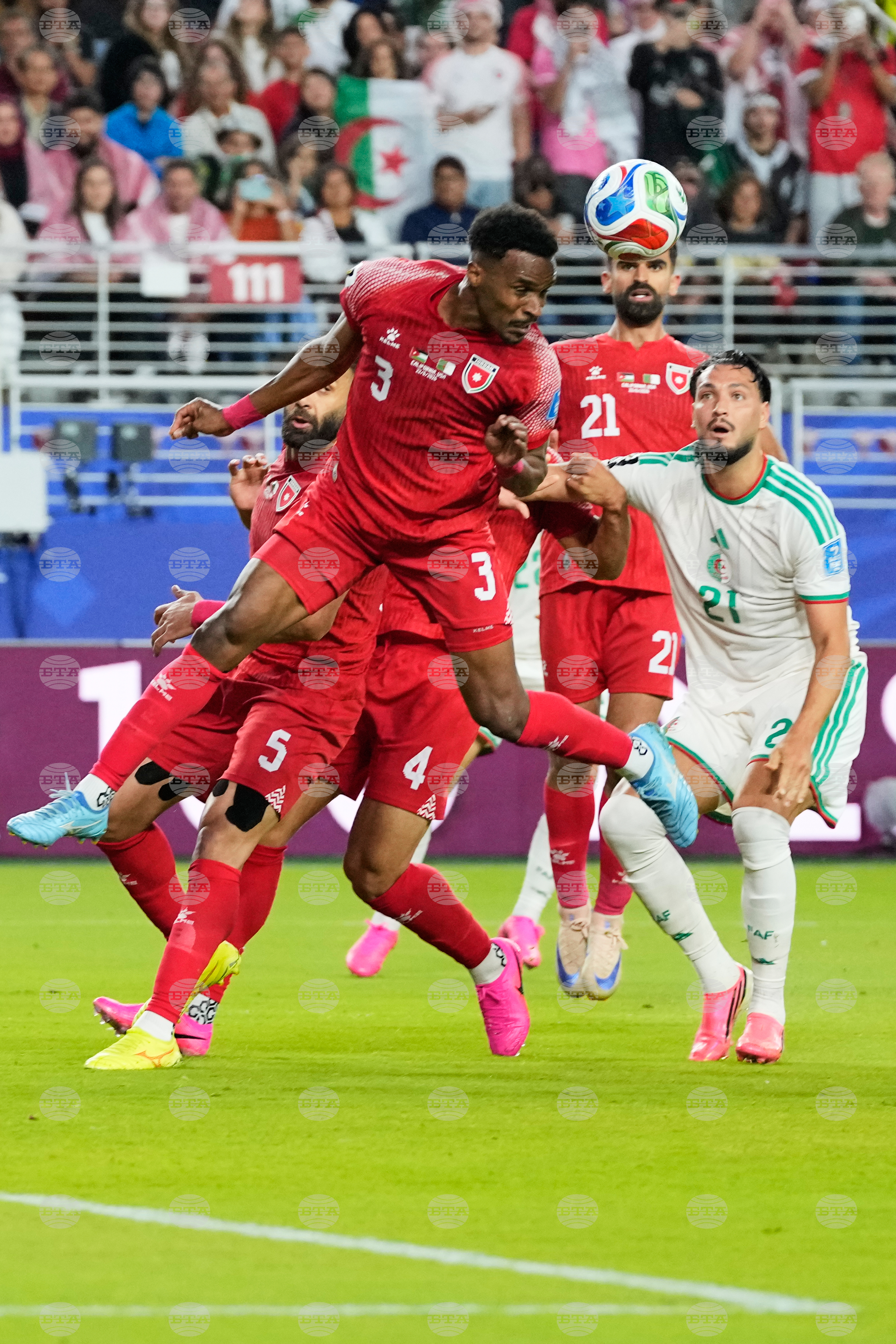 Algeria Jordan WCup Soccer