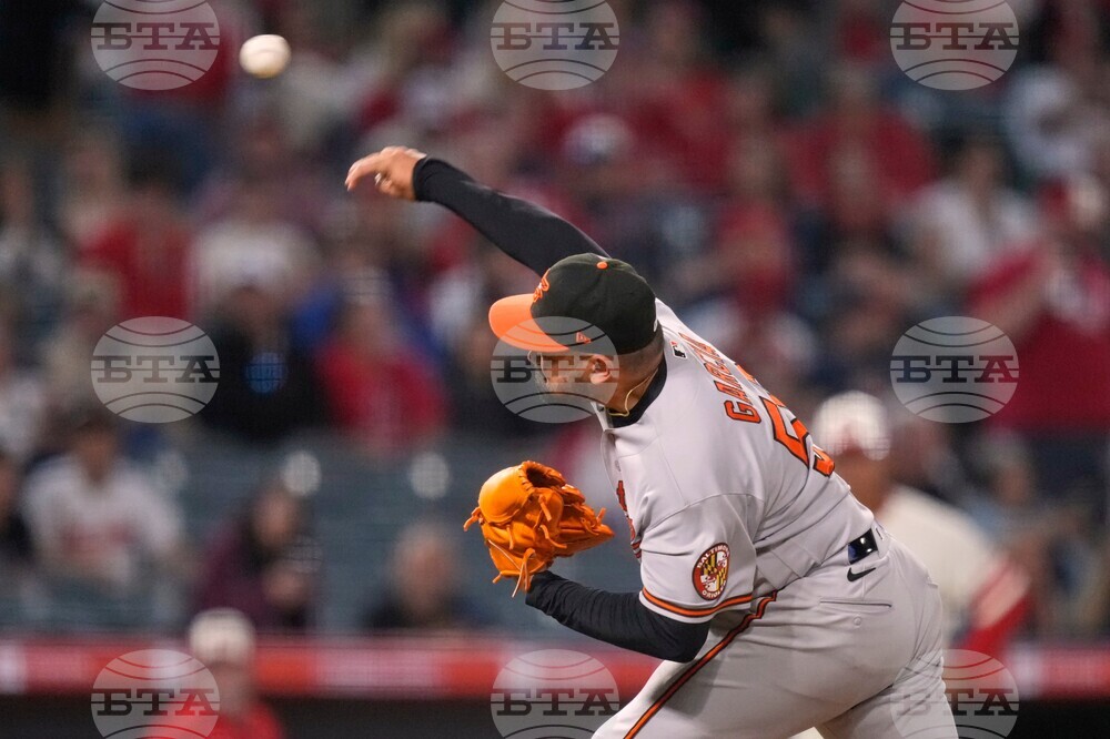 Orioles Angels Baseball