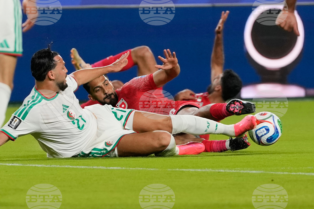 Algeria Jordan WCup Soccer