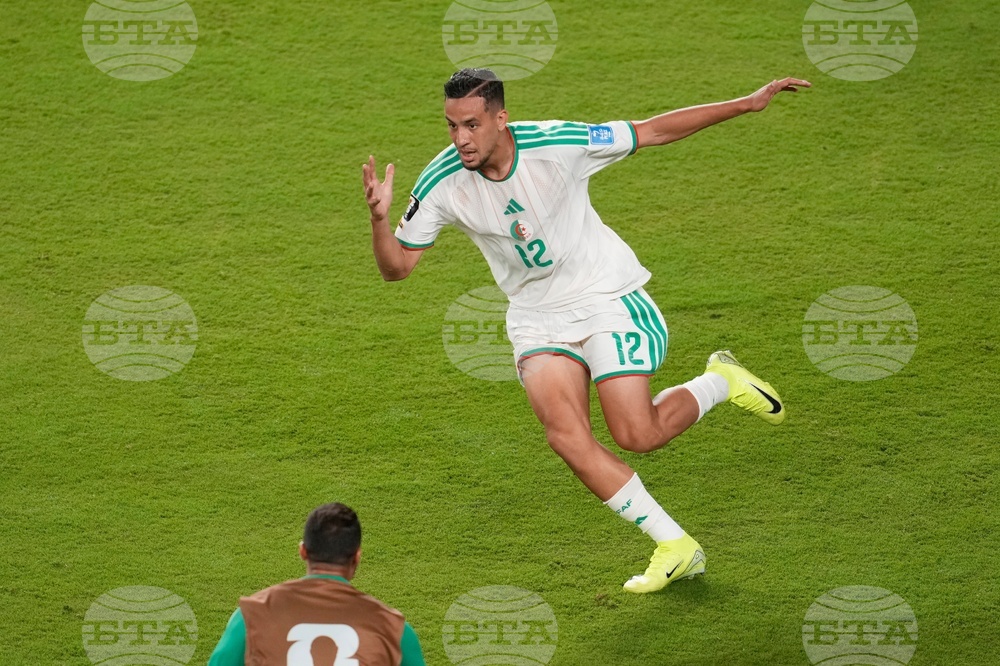 Algeria Jordan WCup Soccer