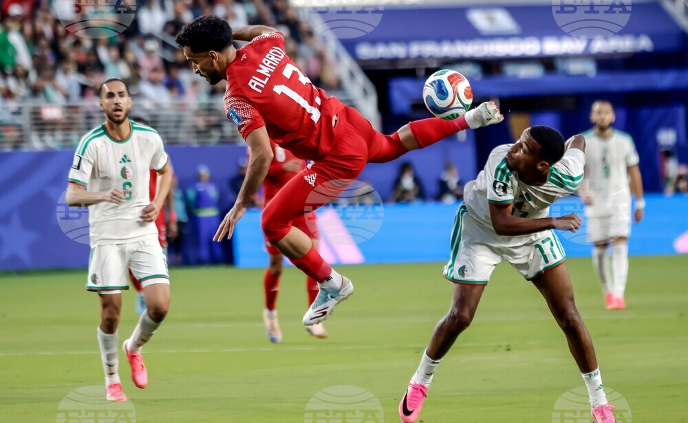 Algeria Jordan WCup Soccer