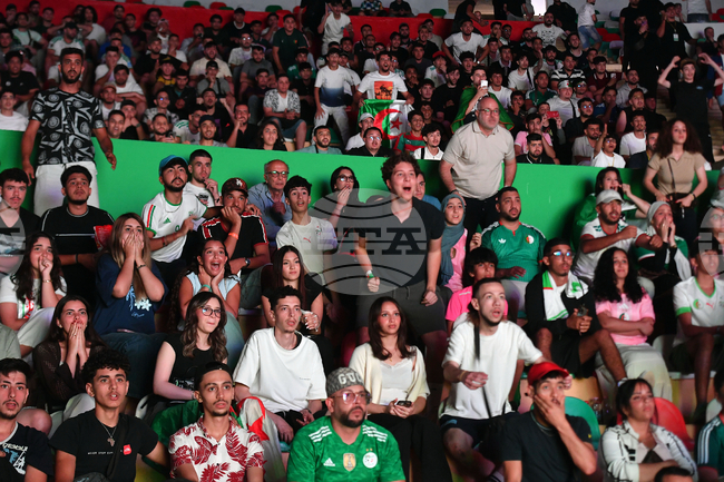 Algeria WCup Soccer Reaction