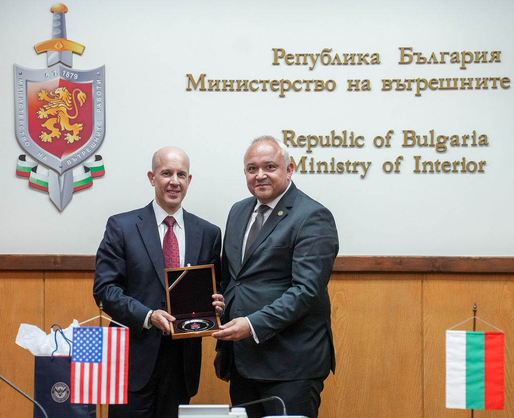 Bulgaria, US Discuss Expanding Cooperation in Law Enforcement