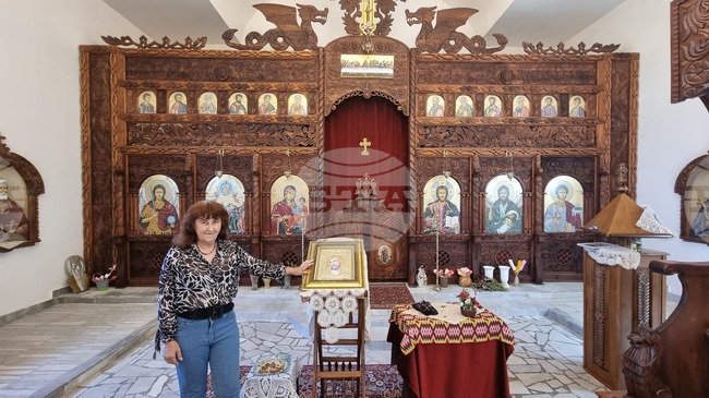 Храм „Възнесение Господне“ в радомирското село Друган е изграден върху основите на недовършена църква от 30-те години на миналия век