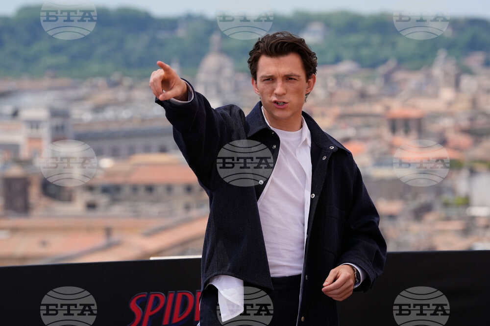 Italy Spider-Man Photo Call