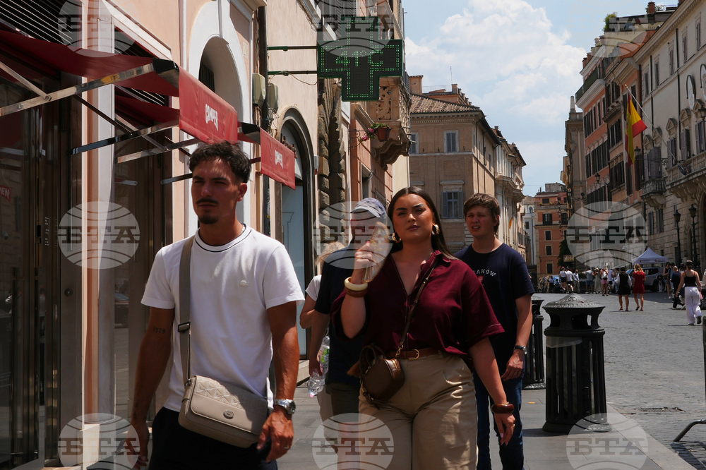 Italy Extreme Weather Heat