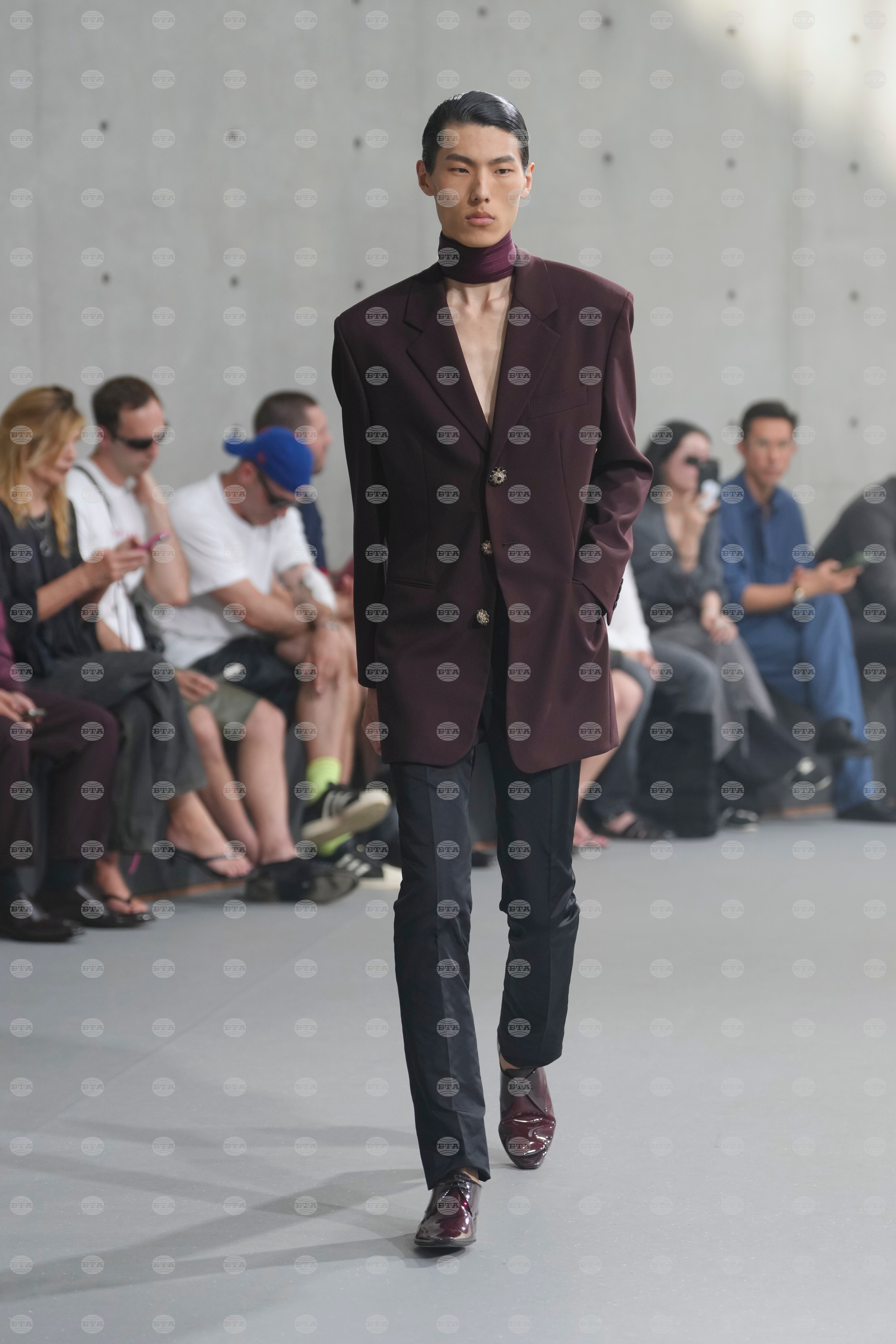 Paris Fashion Saint Laurent Mens S/S 27