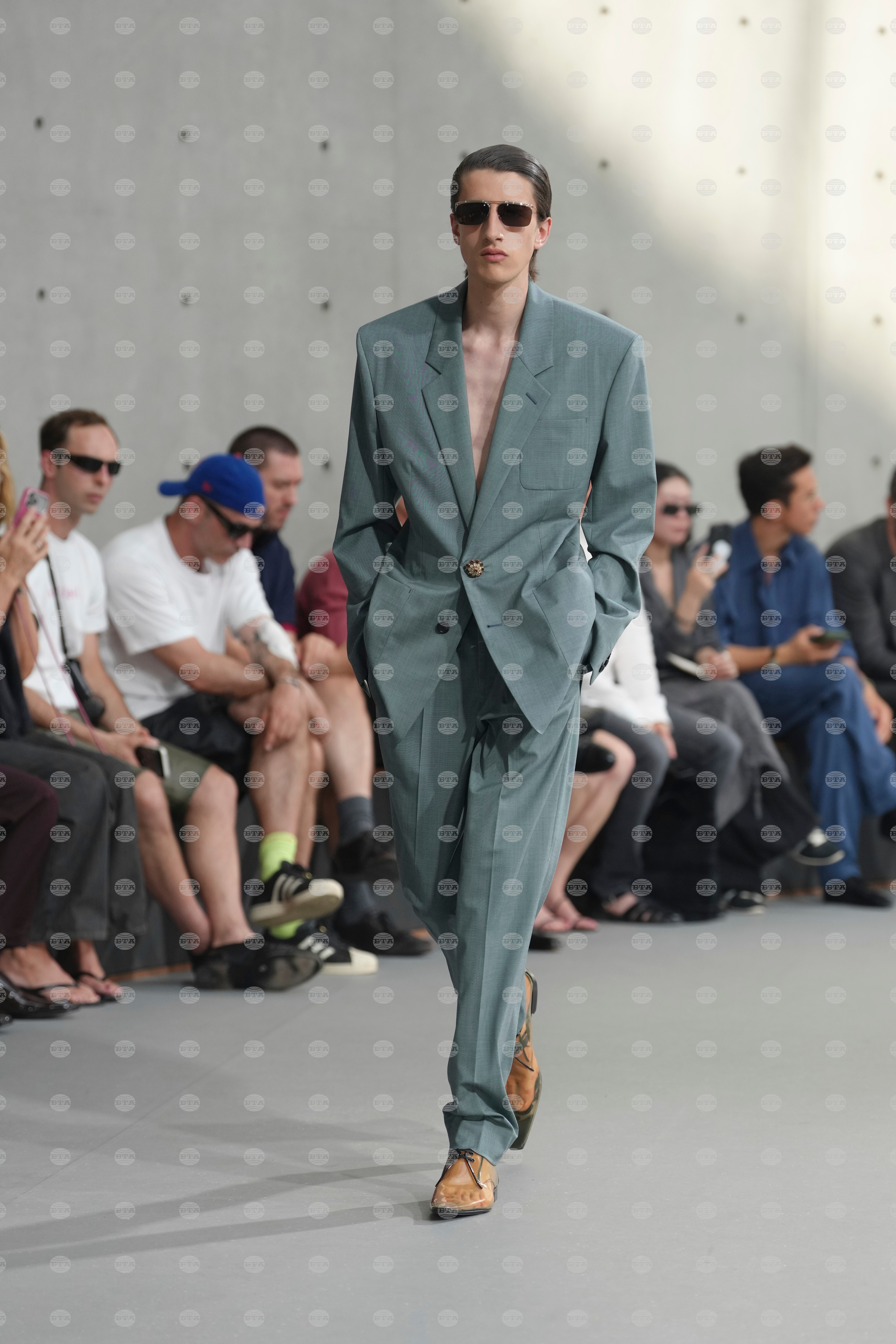 Paris Fashion Saint Laurent Mens S/S 27