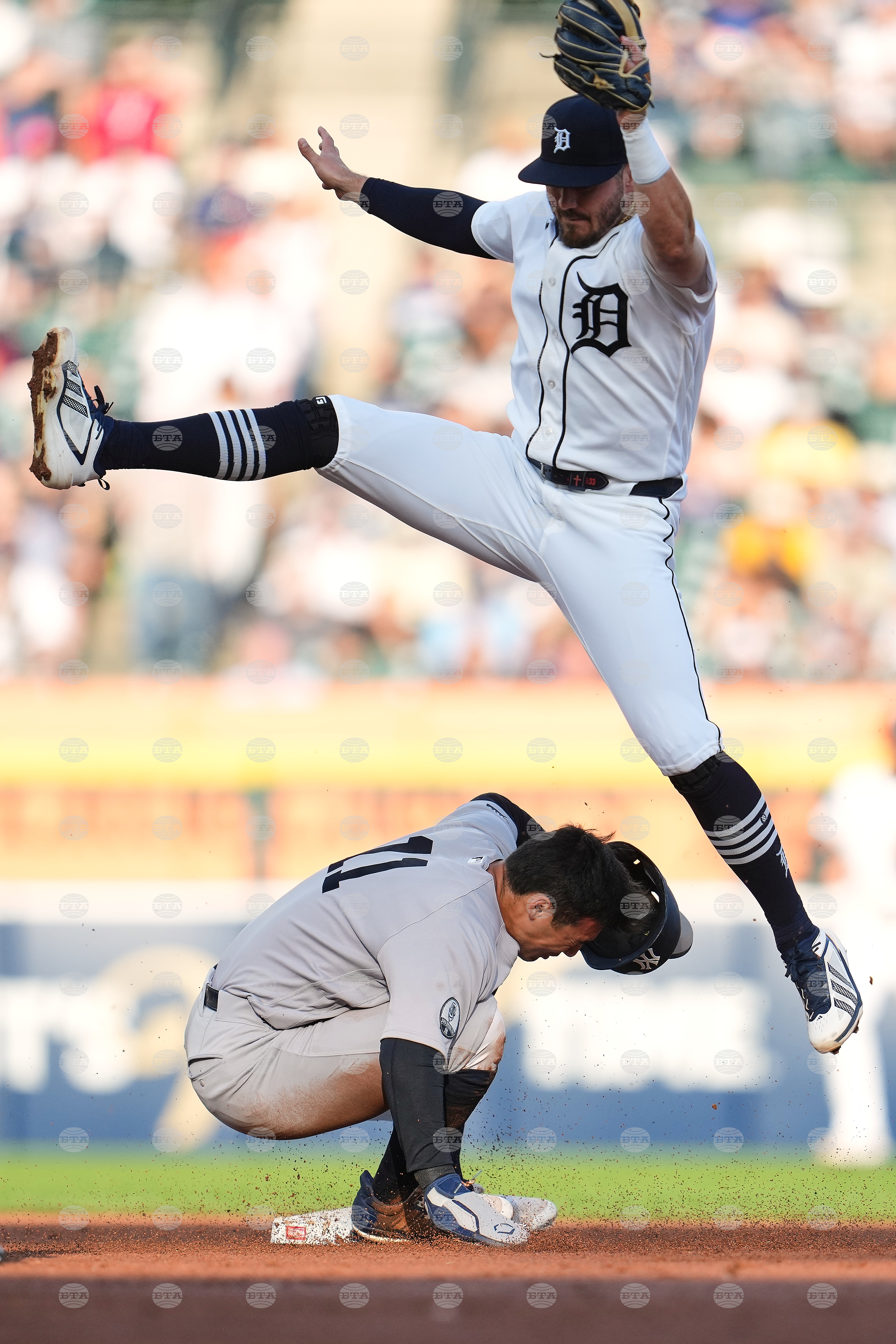 Yankees Tigers Baseball