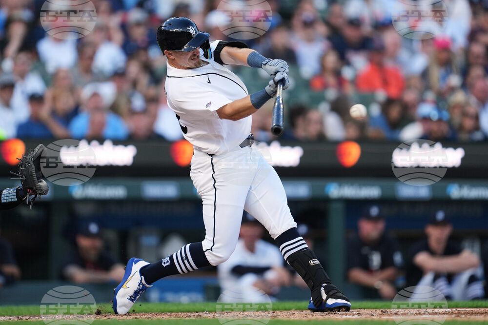 Yankees Tigers Baseball