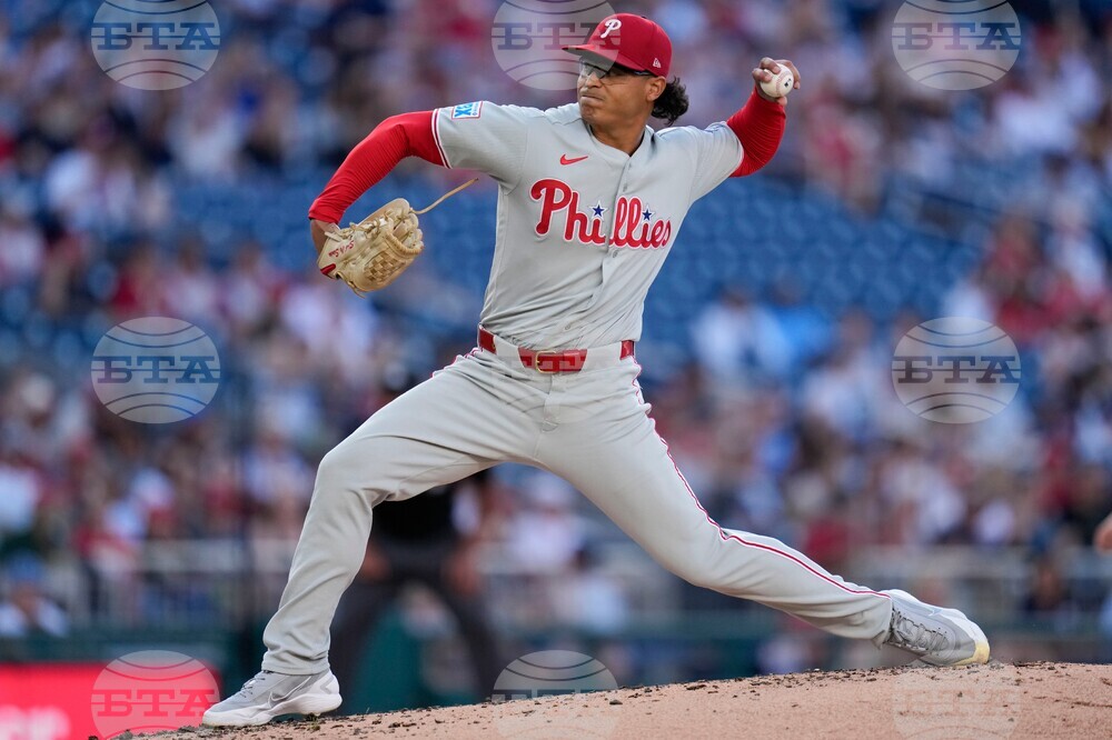Phillies Nationals Baseball