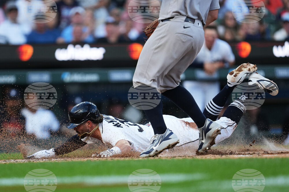 Yankees Tigers Baseball
