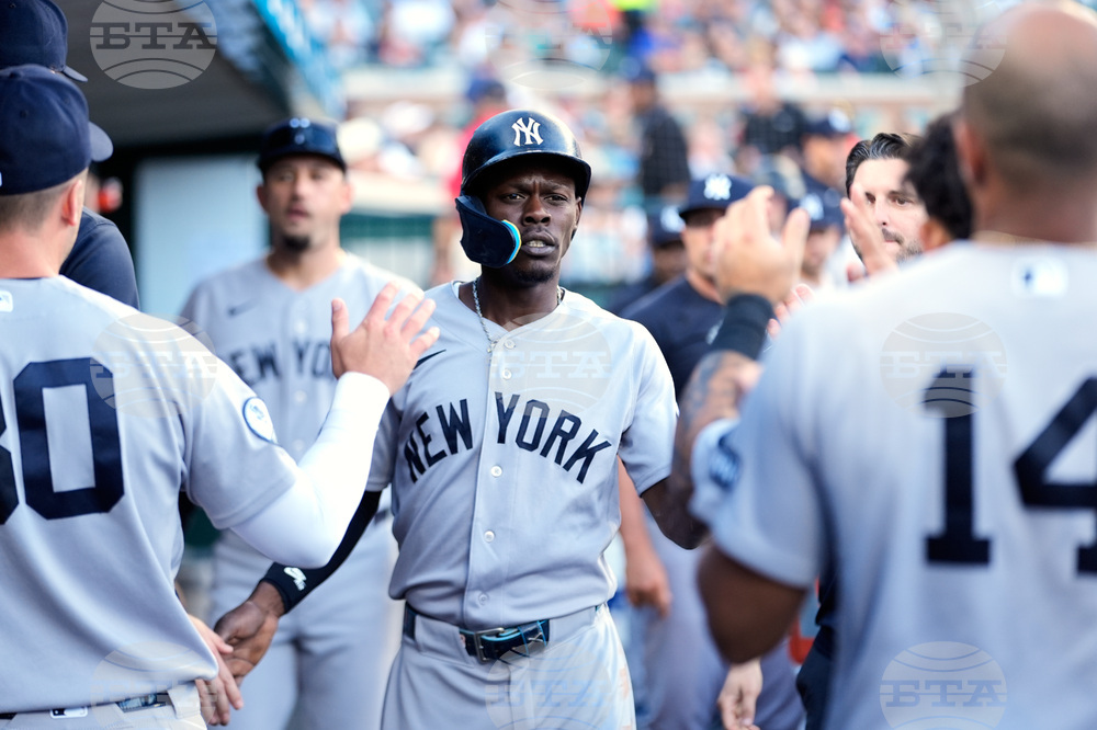 Yankees Tigers Baseball