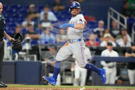 Rangers Marlins Baseball