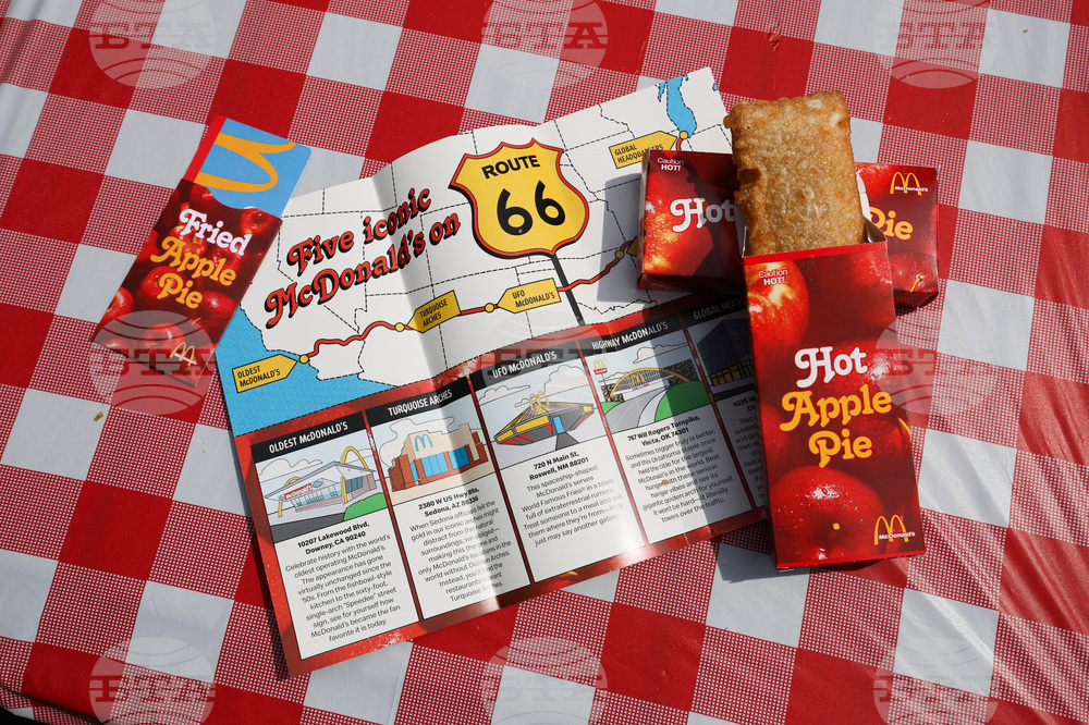 McDonald's Fried Apple Pie Ribbon Cutting Event