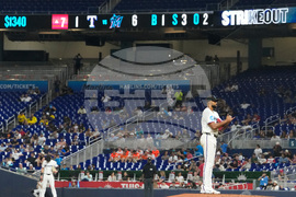 Rangers Marlins Baseball