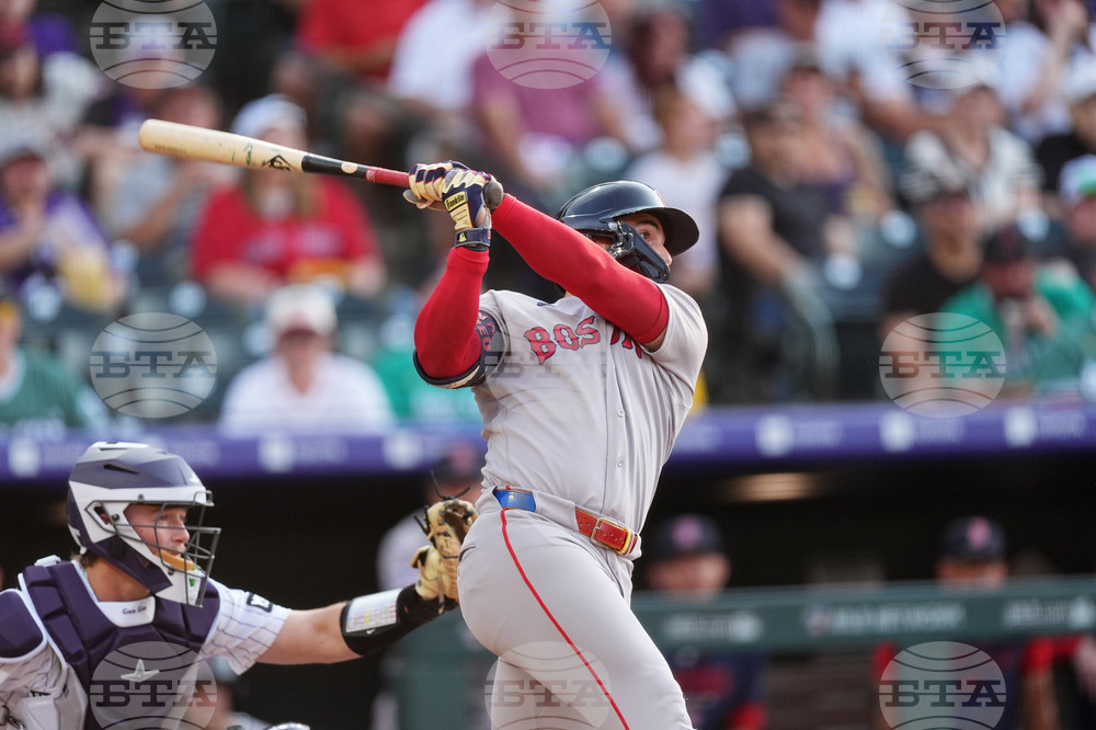 Red Sox Rockies Baseball
