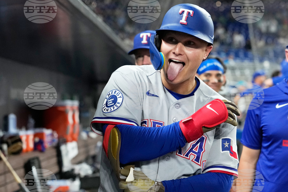 Rangers Marlins Baseball