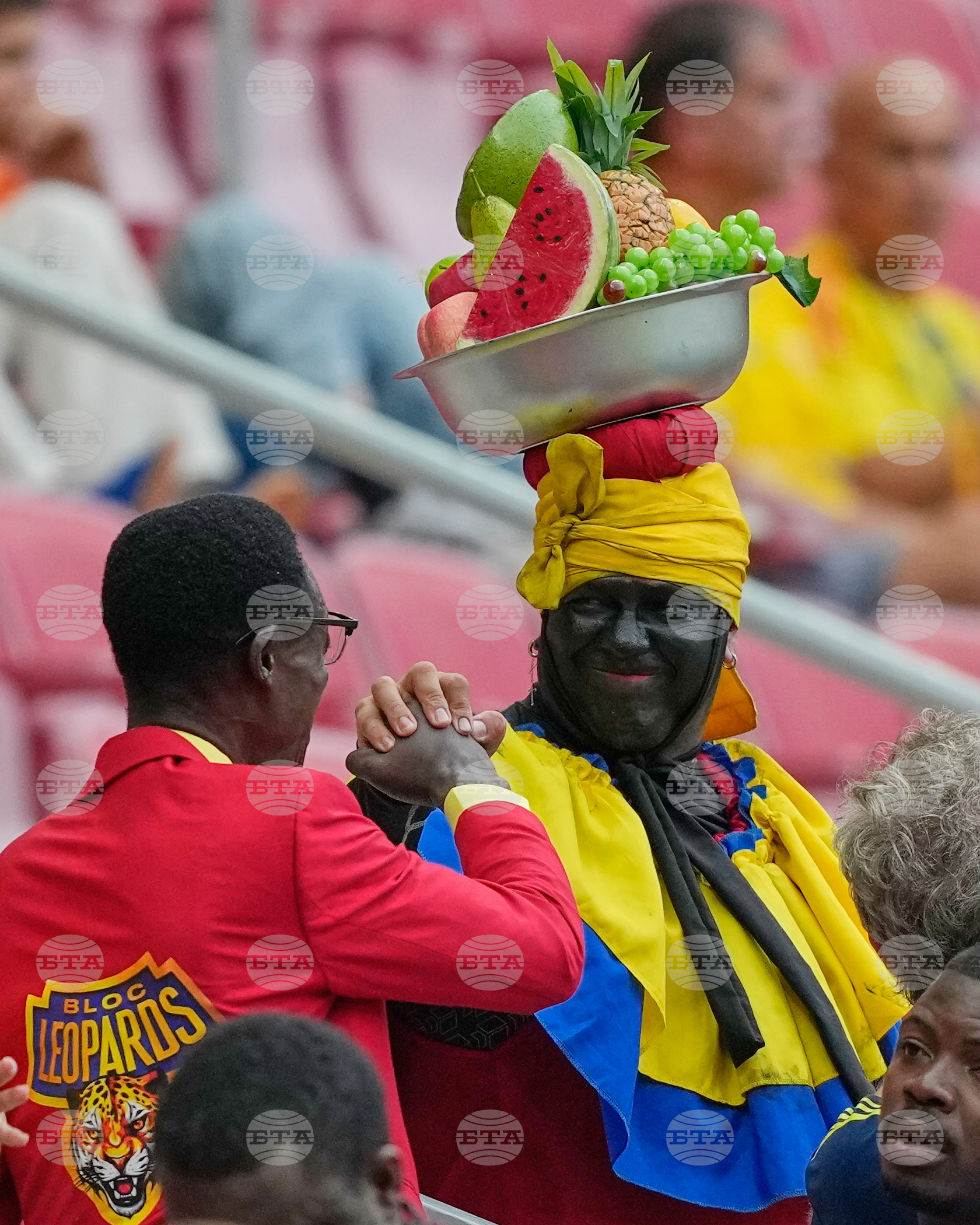 Congo Colombia WCup Soccer