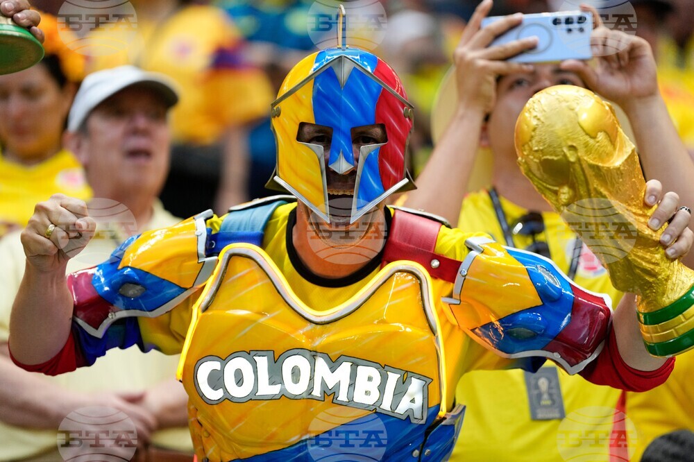Congo Colombia WCup Soccer
